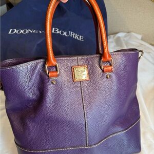 Dooney and Bourke Plum tote.